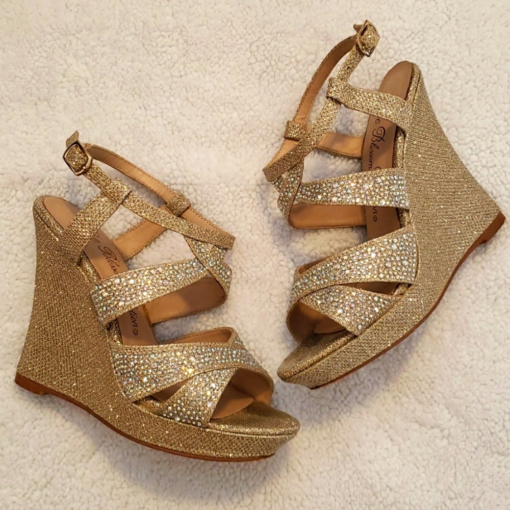 De Blossom Collection Gold Wedges